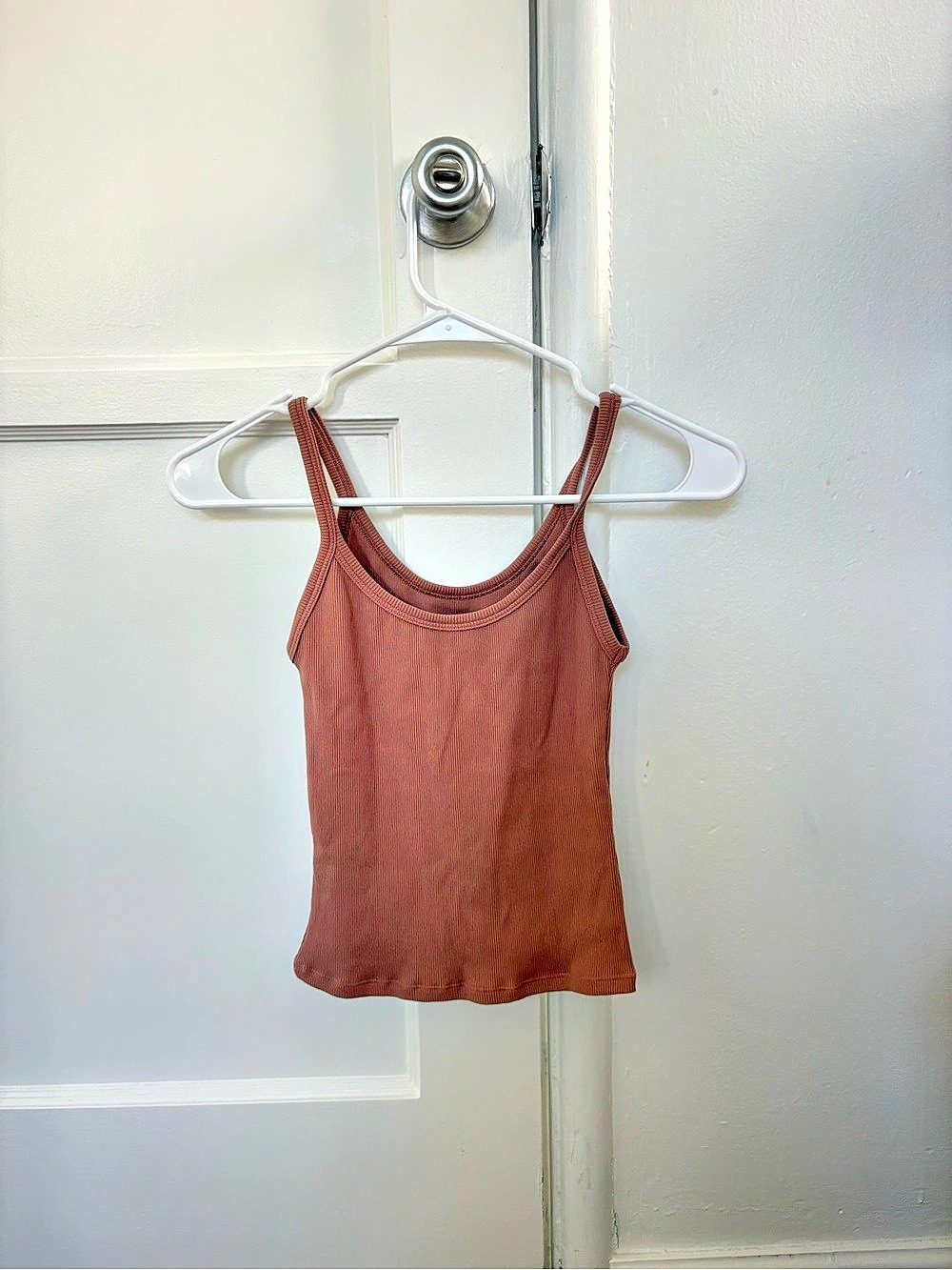 Monday Ribbed Scoop Neck Tank